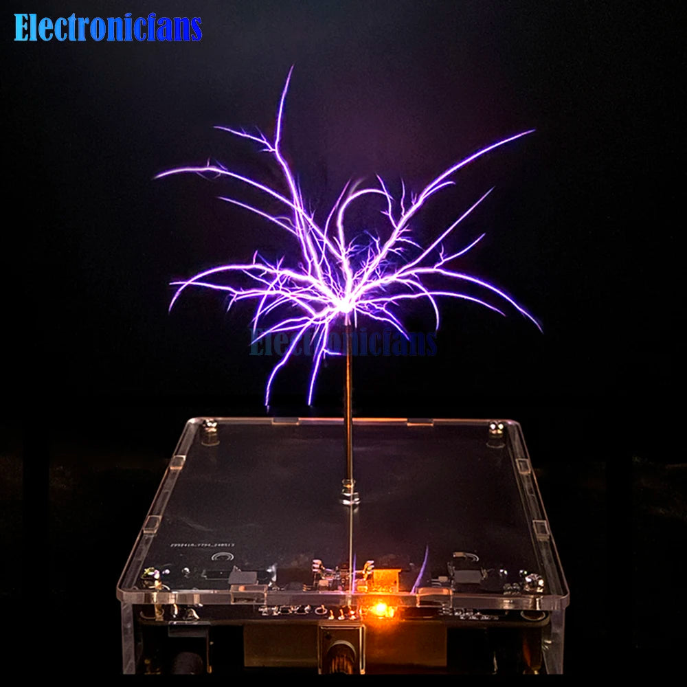 Tesla Coil Arc Generator Artificial Lightning Touchable Teaching Tool Science Experiment Arc up to 10cm