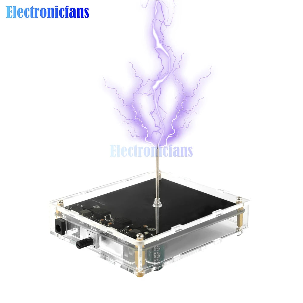 Tesla Coil Arc Generator Artificial Lightning Touchable Teaching Tool Science Experiment Arc up to 10cm