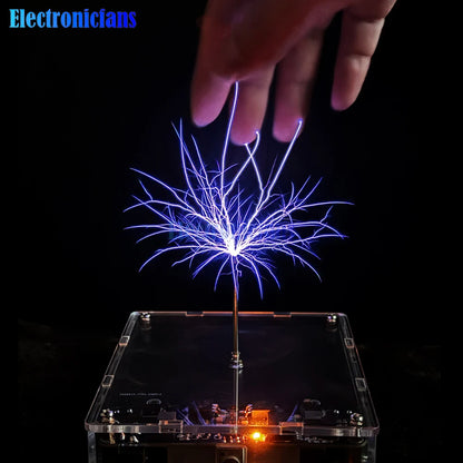 Tesla Coil Arc Generator Artificial Lightning Touchable Teaching Tool Science Experiment Arc up to 10cm