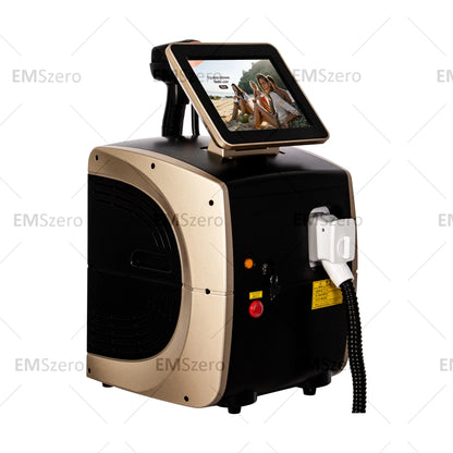 The Latest 808nm Diode Laser Freezing Point Painless And Permanent Hair Removal With Three Wavelength 755 808 1064 Equipment