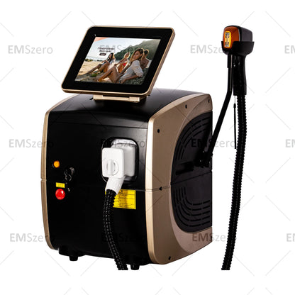 The Latest 808nm Diode Laser Freezing Point Painless And Permanent Hair Removal With Three Wavelength 755 808 1064 Equipment