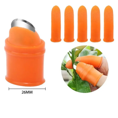 Thumb Cutter Multifunction Gardening Tools Kitchen Cutter Pruning Shears Garden Picking Plant Vegetables Separator Finger Tools