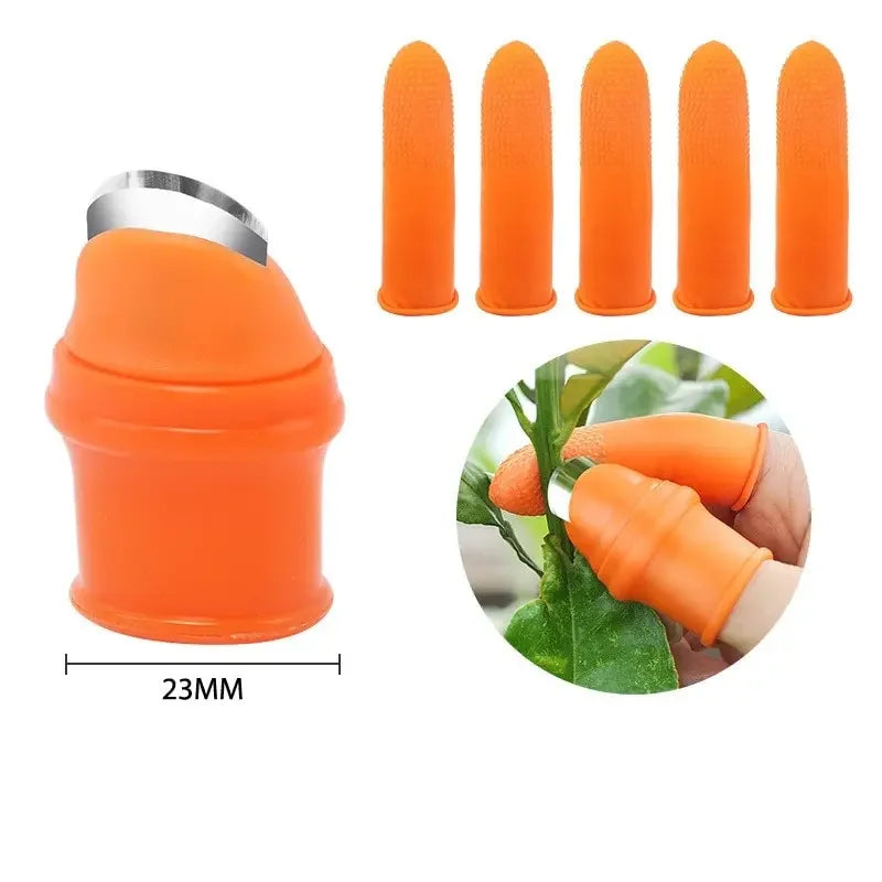 Thumb Cutter Multifunction Gardening Tools Kitchen Cutter Pruning Shears Garden Picking Plant Vegetables Separator Finger Tools