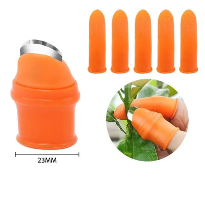 Thumb Cutter Multifunction Gardening Tools Kitchen Cutter Pruning Shears Garden Picking Plant Vegetables Separator Finger Tools