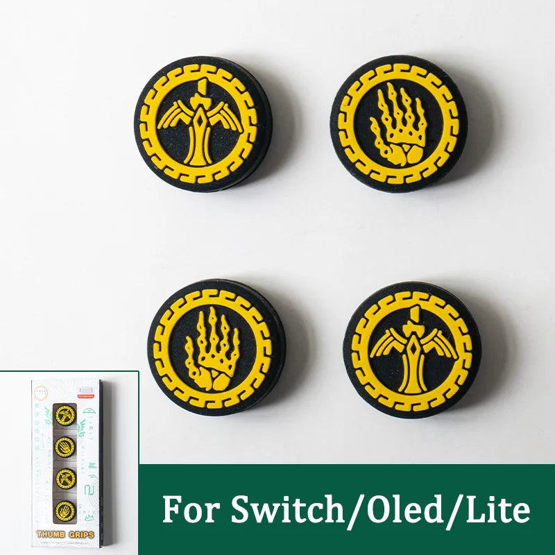 Thumb grips for Theme nintendo Switch oled Kingdom of Zelda Tears Rocker Hat Oled/lite Soft Silicone Rocker Hat NS button caps