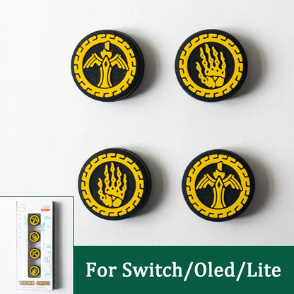 Thumb grips for Theme nintendo Switch oled Kingdom of Zelda Tears Rocker Hat Oled/lite Soft Silicone Rocker Hat NS button caps