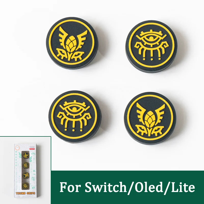 Thumb grips for Theme nintendo Switch oled Kingdom of Zelda Tears Rocker Hat Oled/lite Soft Silicone Rocker Hat NS button caps