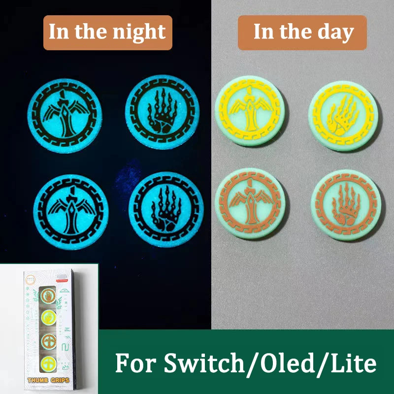 Thumb grips for Theme nintendo Switch oled Kingdom of Zelda Tears Rocker Hat Oled/lite Soft Silicone Rocker Hat NS button caps