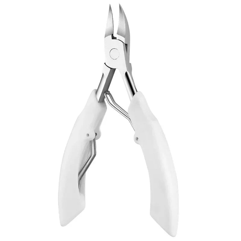 Toe Nail Clippers Cutter Ingrown Toenail Tool Professional Thick Nails Dead Skin Dirt Remover Super Sharp Curved Blade Nail Tool