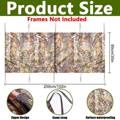 PC Tree Stand Blinds 3 Sides Deer Hunting Accessories Blind For Hunting Dee