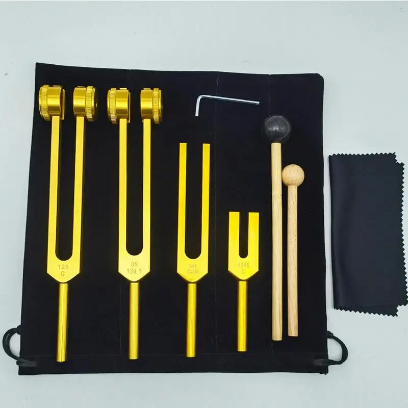 PC Tuning Forks For Healing Set Tuning Fork Set Sound Healing Instruments M