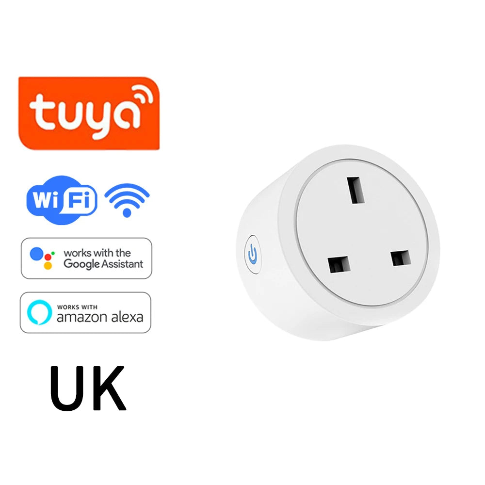 PCUK Smart Socket wifi UK Plug realizes Whole-house intelligence by Hub gat