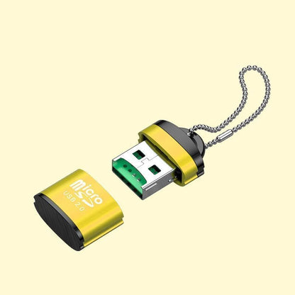 PC USB Micro SD/TF Card Reader USB 2.0 Mini Mobile Phone Memory Card Reader High Speed USB Adapter For Laptop Accessories