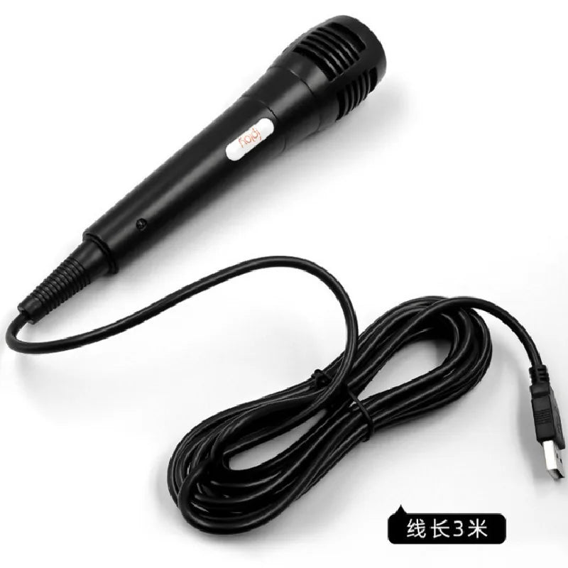 USB Wired Microphone Karaoke Mic for Nintendo Switch PS4 Xbox PC Computer Condenser Recording Microfone Ultra-wide