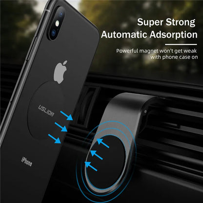 PC USLION Metal Plate Disk For Magnet Car Phone Holder Iron Sheet Sticker For Magnetic Mobile Stand Mount Automobile Adsorption New