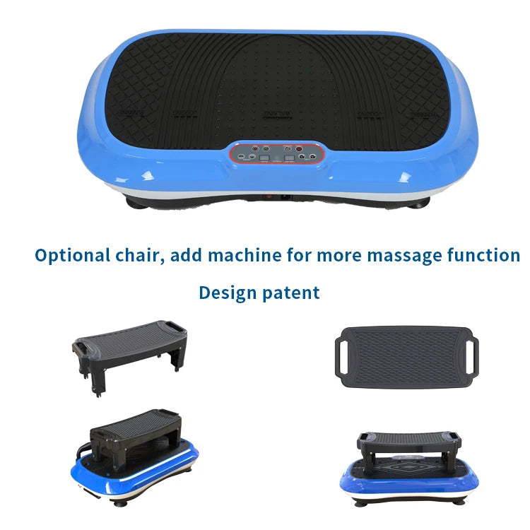 PC Ultra Slim Body Shaper Fitness Muscle Power Fit Vibration Plate Gym Mass