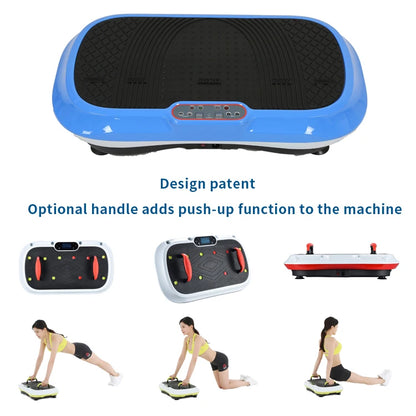 PC Ultra Slim Body Shaper Fitness Muscle Power Fit Vibration Plate Gym Mass