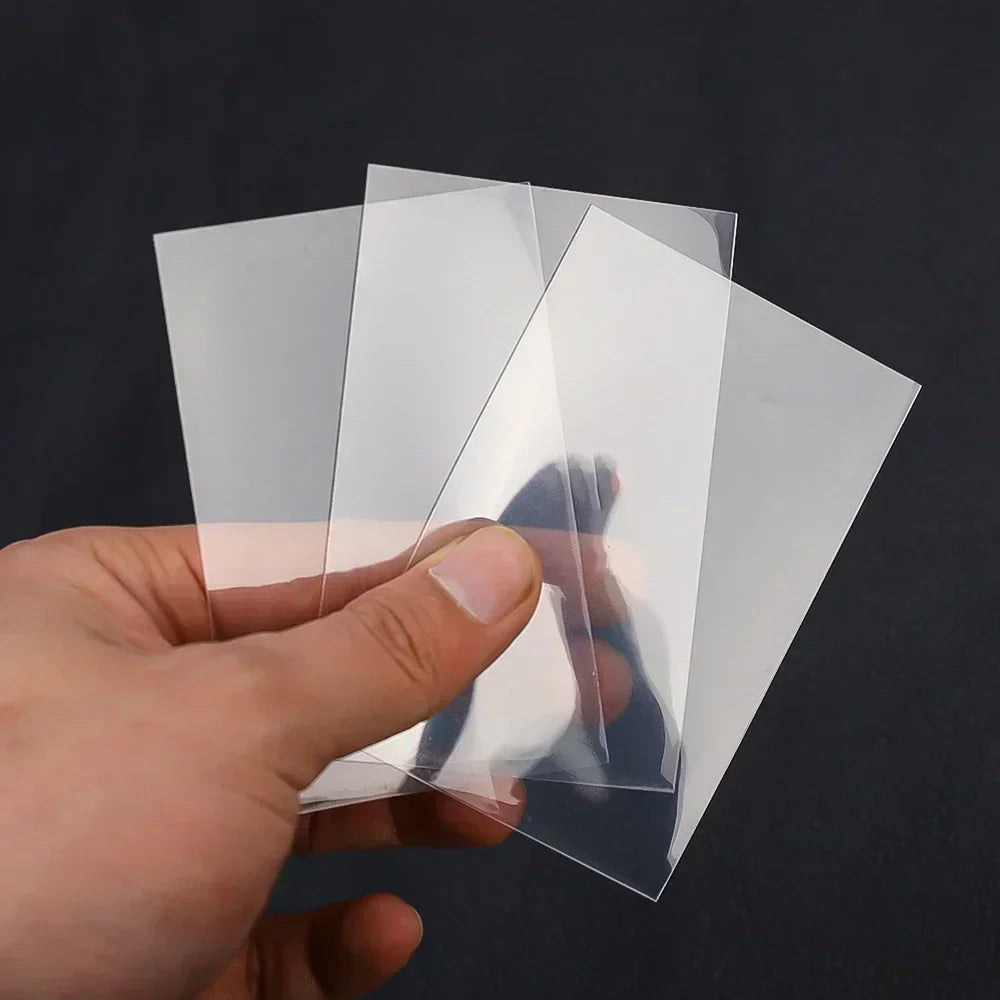 Ultra Thin Transparent Card Holder Sleeves For Kpop Idol Album Binder Photocard Clear Protector Film Anti Scratch Cover