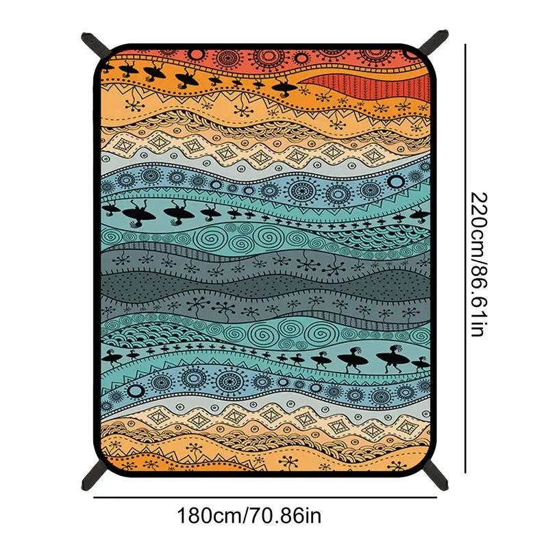 PC Ultralight Waterproof Camping Mat Outdoor Picnic Blanket Beach Mattress