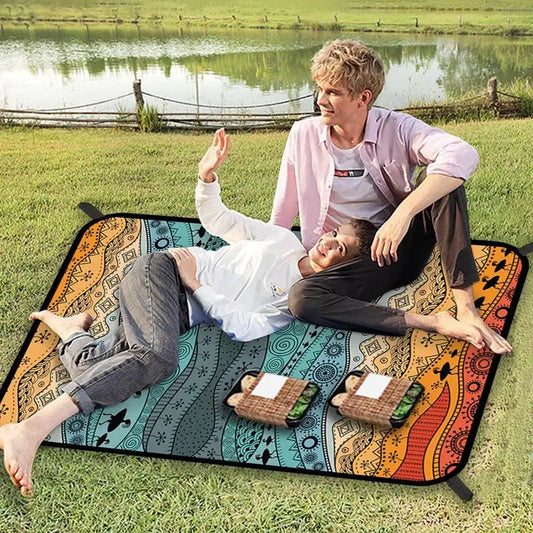 PC Ultralight Waterproof Camping Mat Outdoor Picnic Blanket Beach Mattress