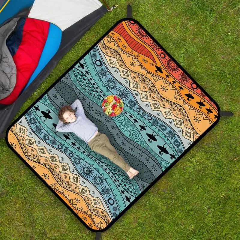 PC Ultralight Waterproof Camping Mat Outdoor Picnic Blanket Beach Mattress