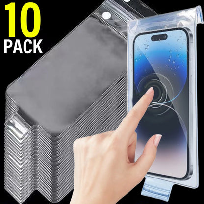 Underwater Waterproof Transparent Mobile Phones Pouch Bags Universal Summer Swimming Phone Protector Case For iPhone 16 Samsung