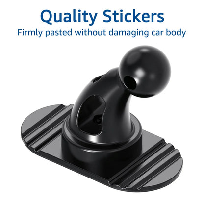 PC Universal 17mm Ball Head Sticker Base  Dashboard Car Phone Holder Sticky Base  Mobile Phone Stand Car Mount Accessories