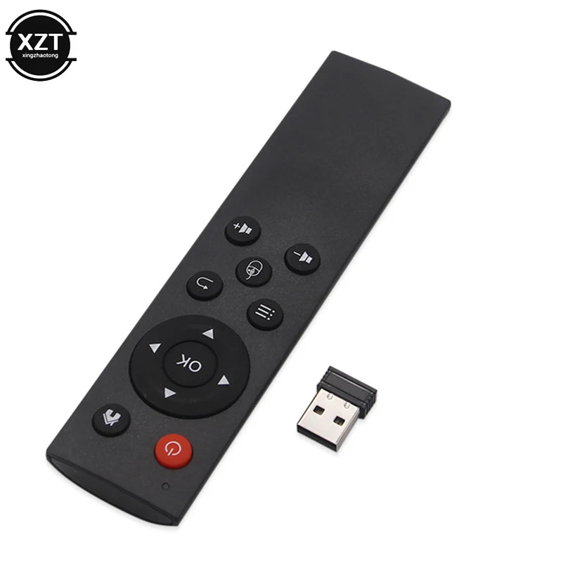 PCUniversal 2.4G Wireless Air Mouse Keyboard Remote Control with USB Receiv