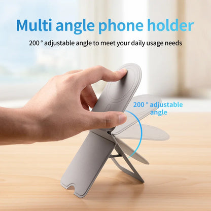 PC Universal Desktop Magnetic Phone Holder Multi-functional Bracket Metal Desk Stand Angle Adjustment Holder Phone Accessories