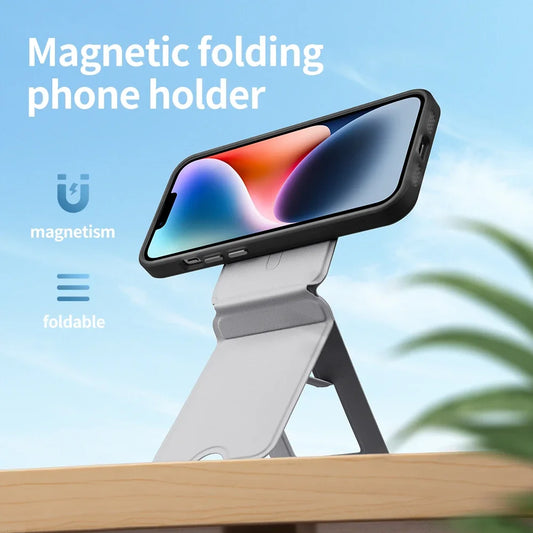 PC Universal Desktop Magnetic Phone Holder Multi-functional Bracket Metal Desk Stand Angle Adjustment Holder Phone Accessories