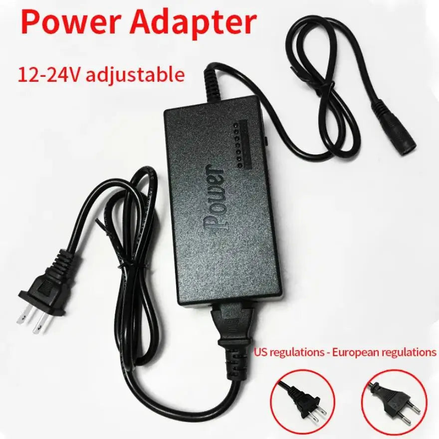 Universal EU US UK AU plug DC 12V 15V 16V 18V 19V 20V 24V 4.5A 4A Adjustable Power Supply Adapter 34 Detachable Plugs  Laptop