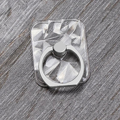 PC Universal Mobile Phone Holder Stand Finger Ring Magnetic For cute Cell Smart Phone Transparent holder  iphone 11 12 XS MAX