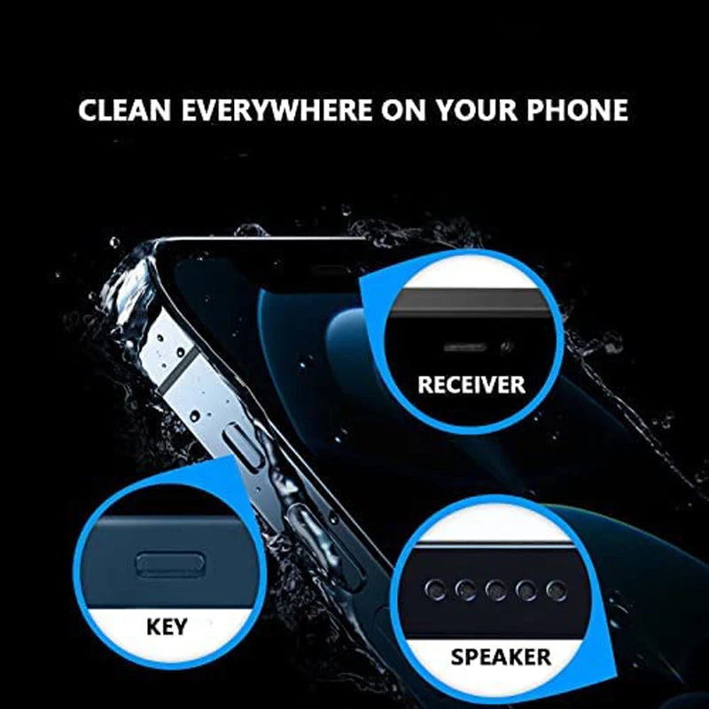 PC Universal Mobile Phone Hole Dust Removal Glue Mobile Phone Receiver Cleaning Artifact  IPhone 14 Samsung Xiaomi Cleaning Tool