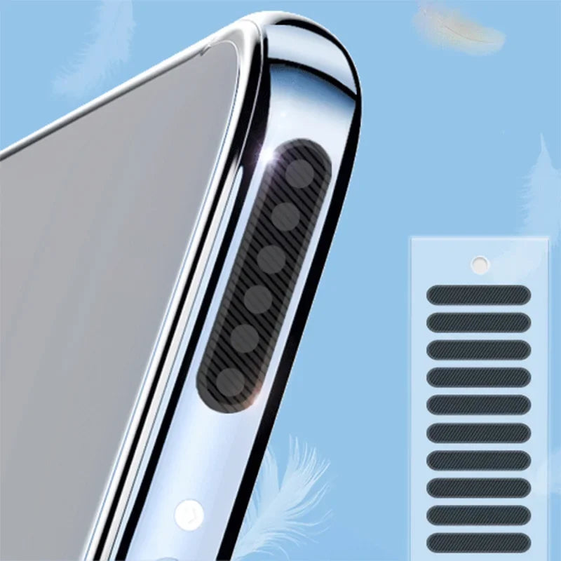 PC Universal Phone Dustproof Net Speaker Earpiece Dustproof Sticker Protection Accessories  IPhone Samsung Xiaomi Redmi Huawei