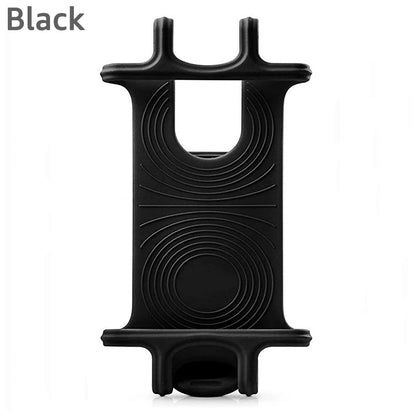 PC Universal Silicone Bike Bicycle Phone Holder Mobile Phone Motorcycle Handlebar Bracket Stand  iPhone 12 11 Pro Max XS Xiaomi