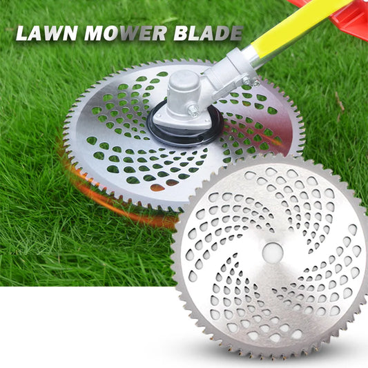 Universal Steel Alloy Lawn Mower Head Parts Durable Replacement Circular Grass Trimmer Brush Cutter Blade Garden Bonsai Tools