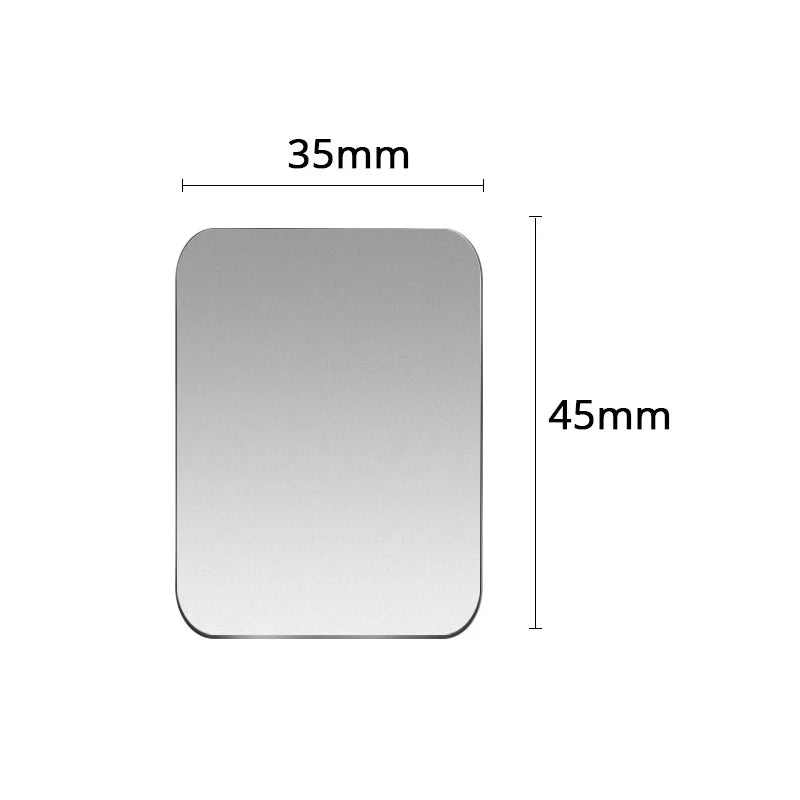 PC Universal Thin Metal Plate For Magnetic Car Phone Holder Iron Sheet Sticker Disk For Mobile Phone Magnet Holder Mount Stand