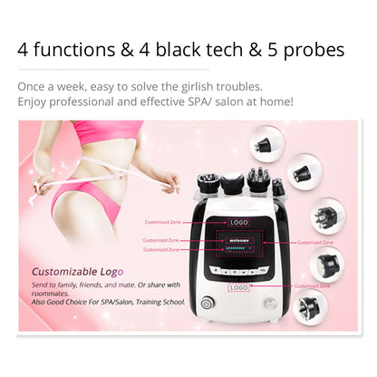 PC Updated UU551 Unoisetion 40K  Vacuum 3DRF Slimming Weight Loss Cellulite