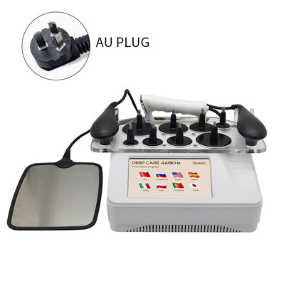 Upgrade 2.0 INDIBA Portable 448KHZ RF Tecar Therapy RET CET Diathermy Body Sliming Machine Pain Relief Skin Tightening Deep Care