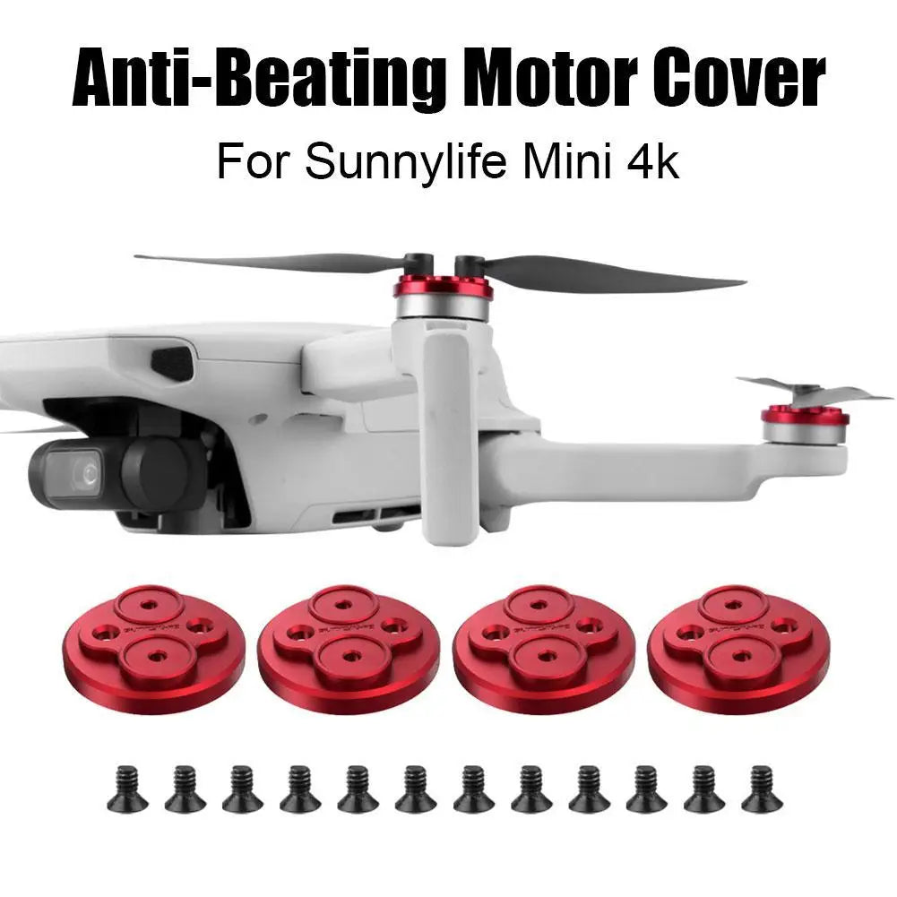 Upgraded Aluminum Alloy Motor Cover For DJI Mini 4k/SE/2/2 SE Anti-paddle Motor Cover For Mini 1 Drone Accessoies