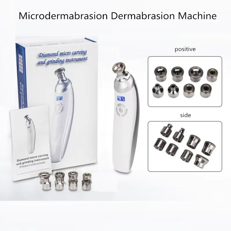 PC Upgraded Diamond Microdermabrasion Machine Blackhead Removal Professiona