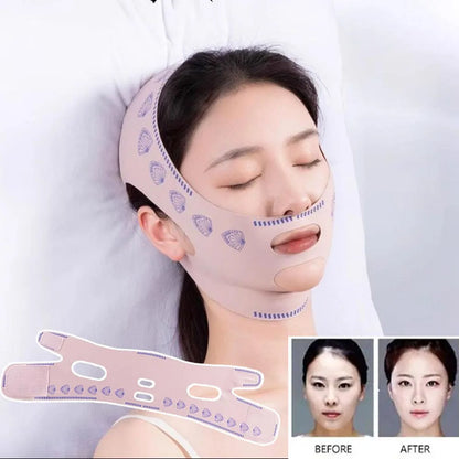 V-Line Shaping Face Bandage Lifting Up Cheek Bandage For Women Breathable Sleeping Face Shaper Band Anti Wrinkle Skin Care Tool