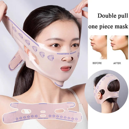 V-Line Shaping Face Bandage Lifting Up Cheek Bandage For Women Breathable Sleeping Face Shaper Band Anti Wrinkle Skin Care Tool