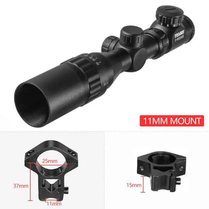 VOMZ 2-6x32 AO GBR Riflescope Hunting Optical Scope Telescopic Sight Range Finder Reticle Air Rifle Airgun .22LR .223 5.56mm