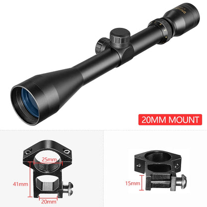 VOMZ 3-9X40 Hunting  tactical Optical sight Wire Reticle Air Rifle Crossbow Mil rifle scope Spotting scope  rifle hunting