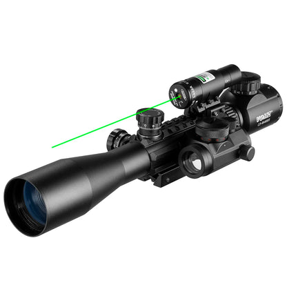 VOMZ 3-9X40 Hunting tactical red dot Laser combination Optical sight Airsoft accessories Spotting scope  rifle hunting