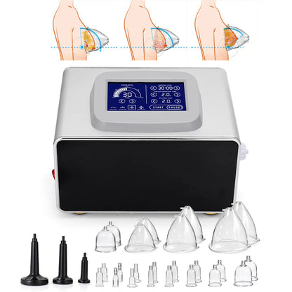 PC Vacuum Therapy Butt Lift Breast Enlargement Machine Lymph Detox Cupping