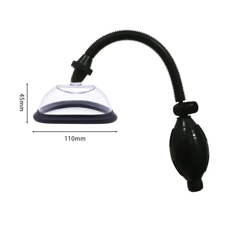 Vagina   Vacuum Bubble  Women Breast Massage Nipple Stimulator Enlarge Pump Cover Adults Sex Toys gtooza.com