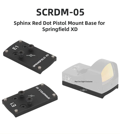 Vector Optics Designed  Frenzy SCRD-36 & SCRD-37 Line Red Dot Sights MOJ Footprint