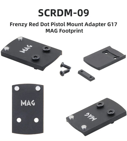 Vector Optics Designed  Frenzy SCRD-36 & SCRD-37 Line Red Dot Sights MOJ Footprint